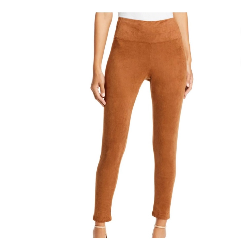 Bagatelle Collection faux suede leggings